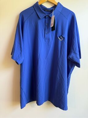 Cutter & Buck Men’s Royal Blue Performance Polo